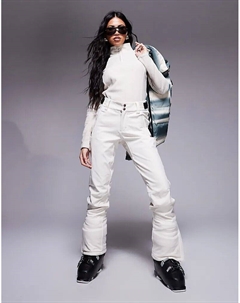 Зимние брюки Prtrelole slim fit из эластичной ткани softshell в цвете «кремовый» Protest