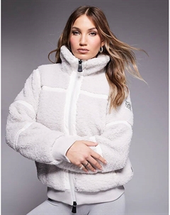 Куртка борг кремового цвета Ea7