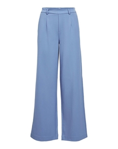 Широкие брюки со складкой спереди Objlisa, синий Object