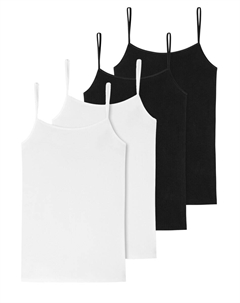 Топ  95/5 Organic Cotton, черный Schiesser