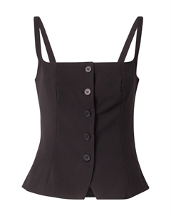 Топ Panda, черный Weekday