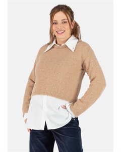 Джемпер, коричневый Cache coeur