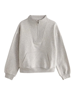 Толстовка, пятнистый серый Next