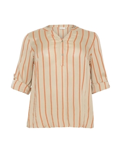 Блузка Sida, экрю Kaffe curve