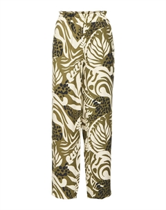 Брюки свободного кроя, оливковый Object