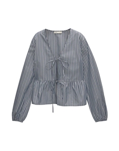 Блузка, зеленый Pull & bear