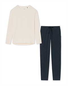 Пижамный комплект, кремовый Schiesser