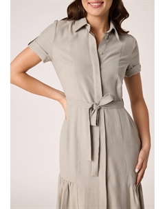 Платье-рубашка, бежевый Quiosque