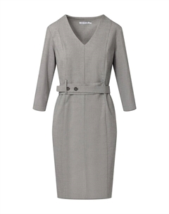 Платье Dress 4TR003, серый Quiosque