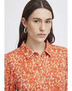 Платье-блузка IHAYA, оранжевый Ichi