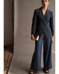 Короткое пальто ASYMMETRIC, синий Next