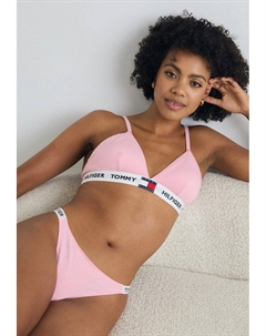 Стринги HIGH LEG THONG, розовый Tommy hilfiger