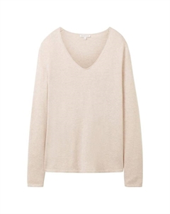 Пуловер Pullover, цвет desert sand melange Tom tailor