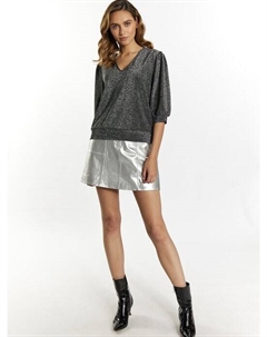 Блестящая рубашка, серебряный Faina