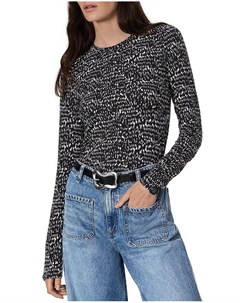 Футболка с принтом rag &bone Luca, черный Rag & bone