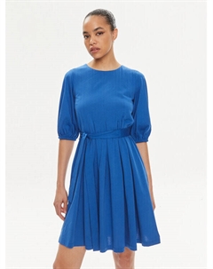 Платье стандартного кроя Weekend Max Mara, синий Weekend max mara