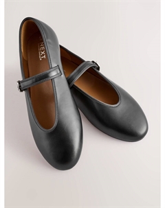 Балетки с ремешком Forever Comfort, черный Next