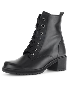 Ботильоны на шнуровке, черный Gabor