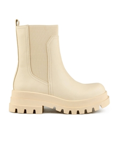 Женские повседневные ботинки бежевого цвета Tendenz