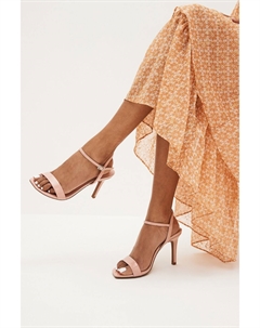 Босоножки Forever Comfort на узком каблуке, розовый Next