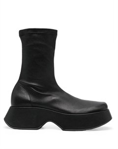 Сапоги с пряжкой, черный Vic matie