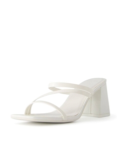 Мюли, белый Bershka