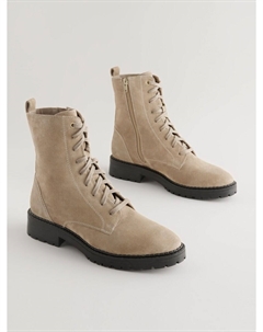 Ботильоны на шнуровке, бежевый Next