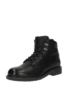 Ботинки на шнуровке Donear, черный Bugatti