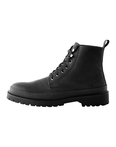 Ботинки на шнуровке, черный Next