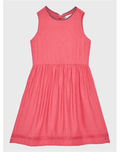 Платье на каждый день, стандартного кроя, розовый Tommy hilfiger