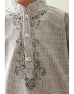 Рубашка EMBROIDERED REGULAR FIT, цвет grey Next