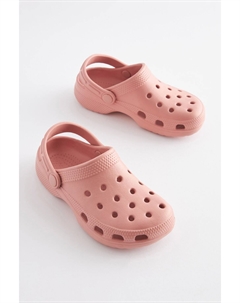 Сабо с ремешком на щиколотке, розовый Next