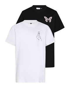 Рубашка, черный/белый Urban classics