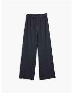 Широкие брюки, темно-синий Koton