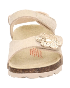 Сандалии FUSSBETTPANTOFFEL, кремовый Superfit