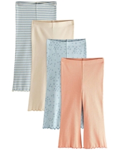 Расклешенные леггинсы, цвет Ecru/Opal/Light orange Next