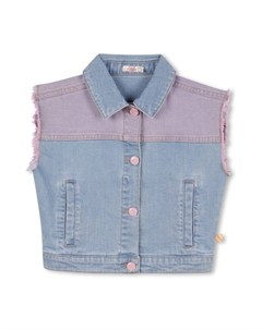 Жилет, цвет Navy/Blue denim Billieblush