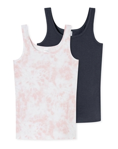 Майка 95/5, цвет Graphite/Rose Schiesser