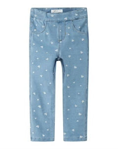 Облегающие джинсы Salli, цвет Blue denim/Light blue Name it