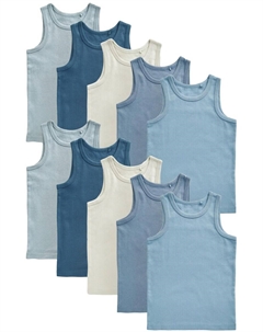 Майка, цвет Beige/Blue/Dark blue Next