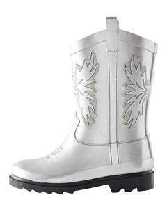 Резиновые сапоги, серебряный Next