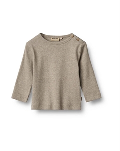 Рубашка, серо-коричневый Wheat