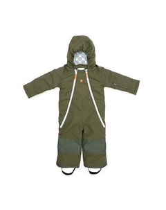 Унисекс утепленный водонепроницаемый зимний комбинезон - Маленький ребенок, зеленый Northern classics
