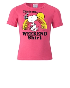 Рубашка Peanuts, розовый Logoshirt