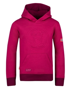 Пуловер с капюшоном, розовый Trollkids