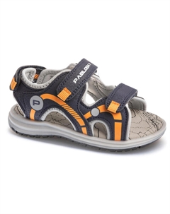 Детские сандалии, темно-синий/оранжевый Pablosky