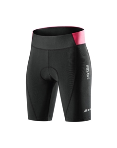 Женские шорты Sports для велоспорта дышащие с силиконовой подушкой, черный Mountainpeak