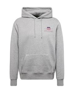 Толстовка, пятнистый серый Gant