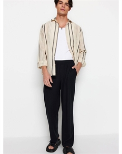 Обычные брюки, черный Trendyol