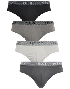 Трусы, цвет Dark grey/Off white Next